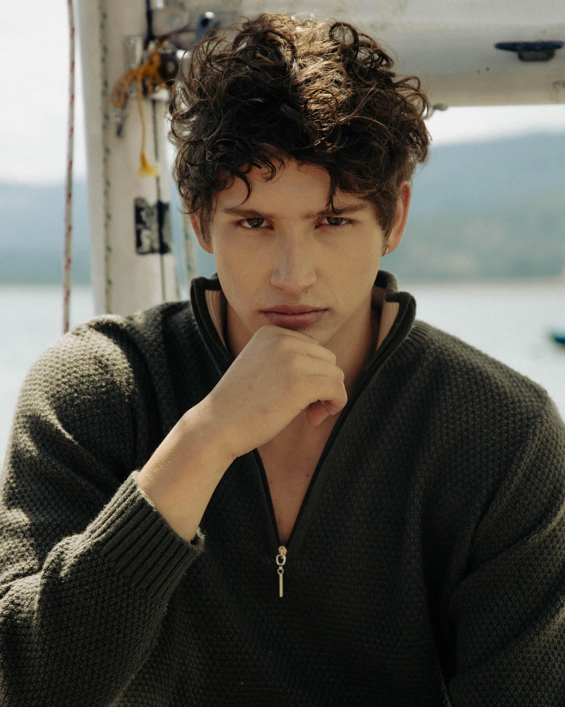 Retrato de Camilo Votteler, modelo colombiano representado por ICONO Models